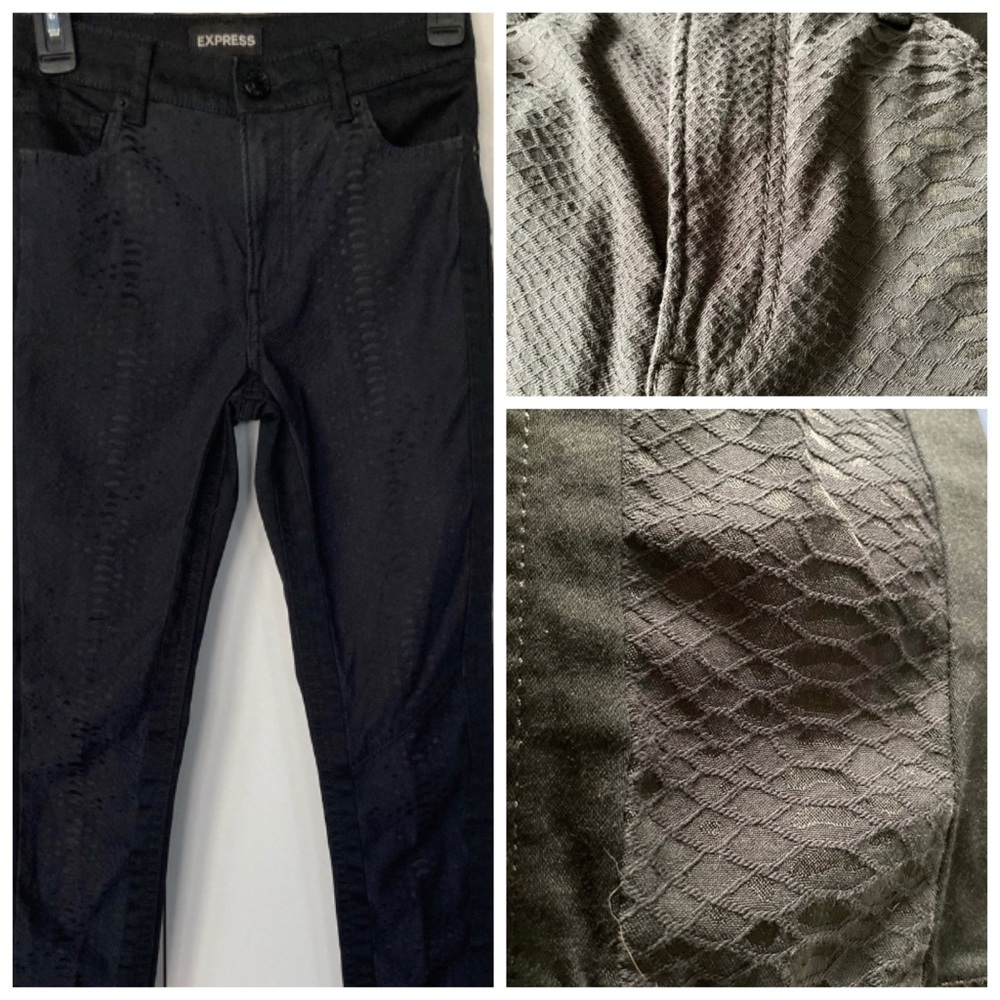 Express Patterned High Rise Legging - image 1